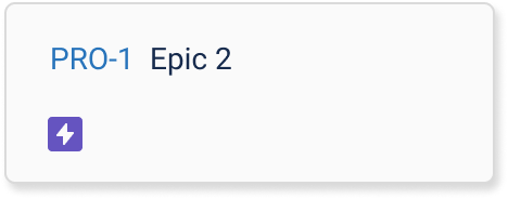 Epic Issue Type