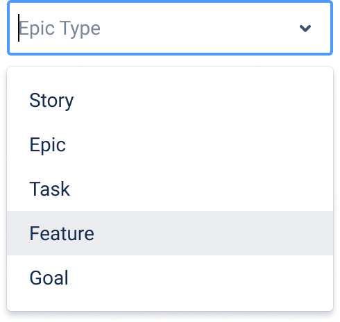 Epic Select Dropdown