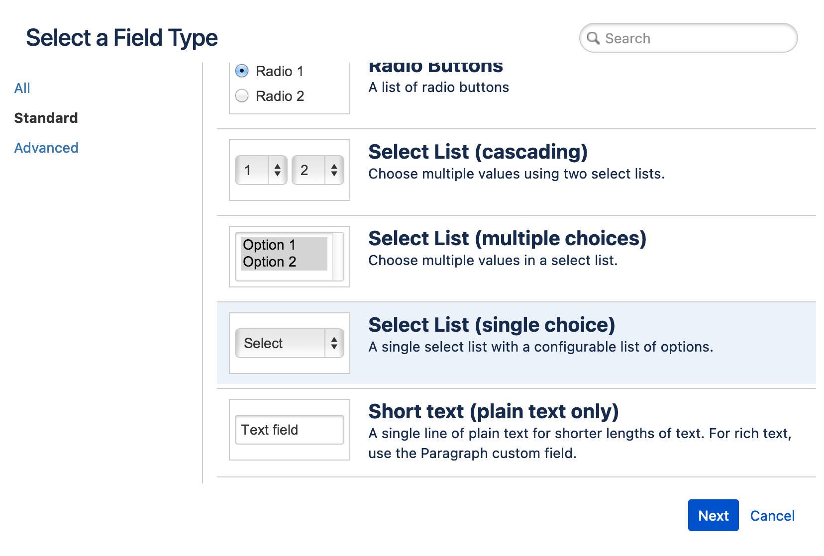 Adding a custom field